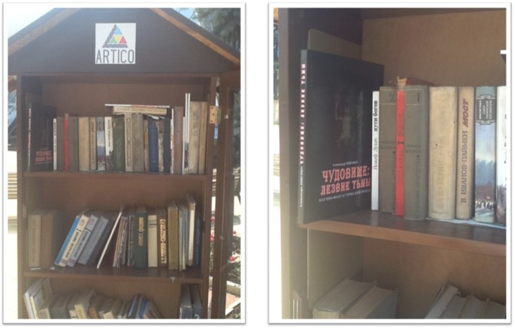 The Monster at the Street Library