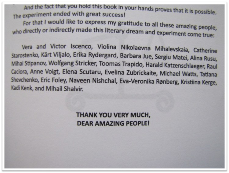 The Monster - Contributors Names